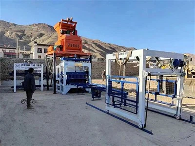 Hydraulisk farge murstein maskin